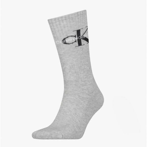 Calvin Klein Logo Trainer Socks: Grey - Step Up Your Style.